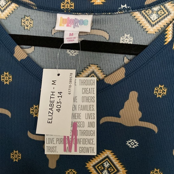 NWT Lularoe Elisabeth size medium - Picture 2 of 6